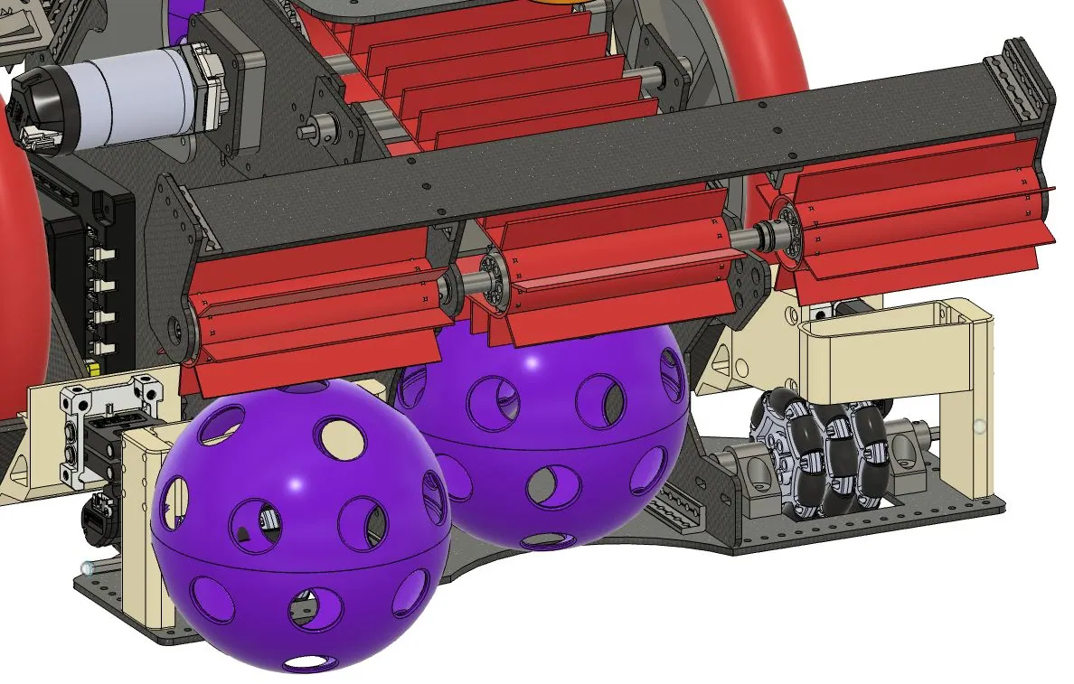 Intake roller CAD