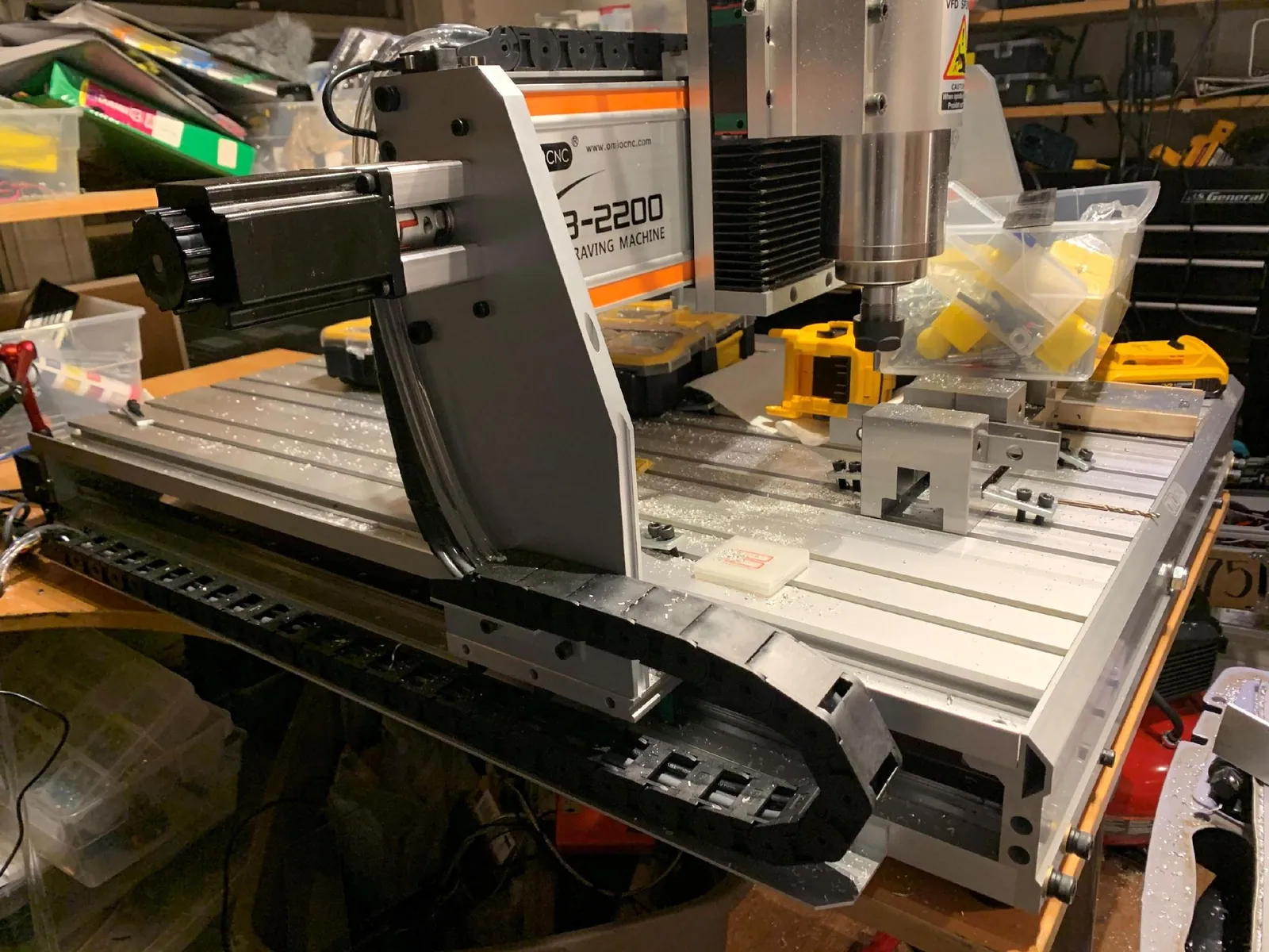 CNC router in the workshop